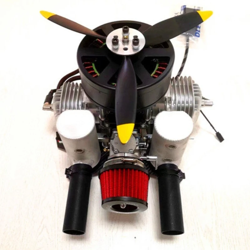 Plant protection machine UAV Oil-electric hybrid system Generator manned drone