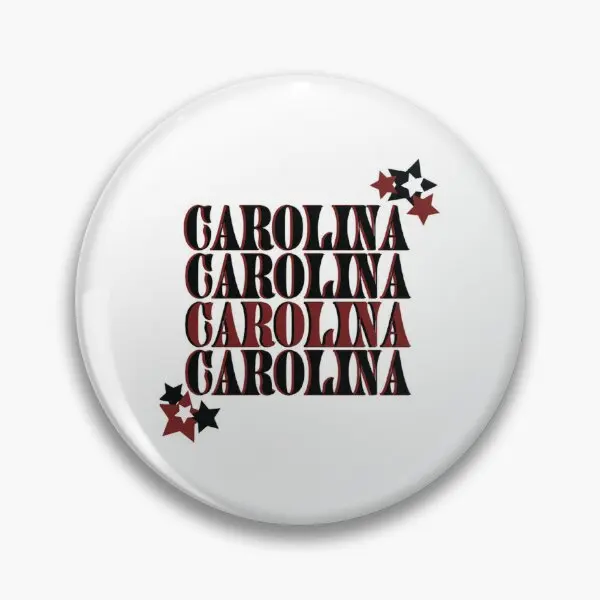 Carolina  Soft Button Pin Collar Lover Cartoon Gift Clothes Hat Funny Women Lapel Pin Badge Brooch Creative Decor Fashion