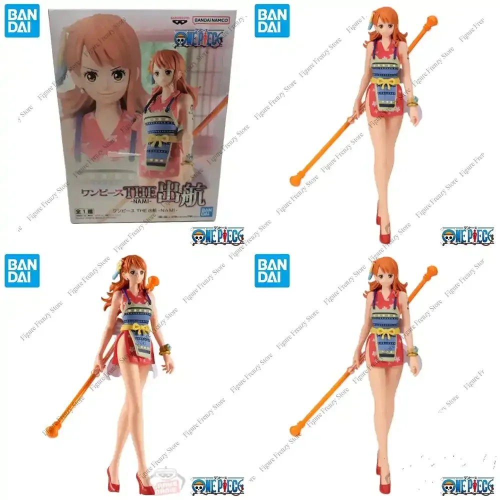 

Special Offer In Stock Bandai Original Banpresto One Piece Nami Action Figure Mol Doll for Anime Collectors Brand New Boxed