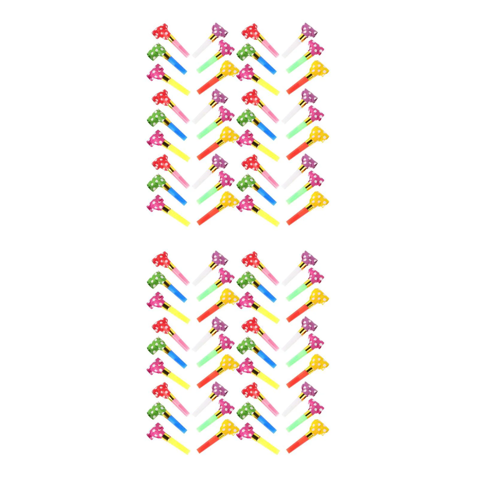 

80 PCS Party Blowers Colourful Noisemakers Party Blowouts Squawkers Fringed Noise Maker Birthday Noisemakers Birthday Blow Horn
