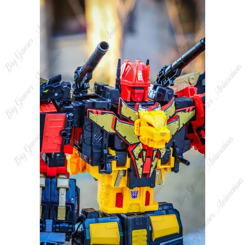 【In-stock】Original Hasbro Power of The Primes Titan Class Predaking 5-in-1 Combiner  PP31  Action Figure Collectible Toy Gift view 5