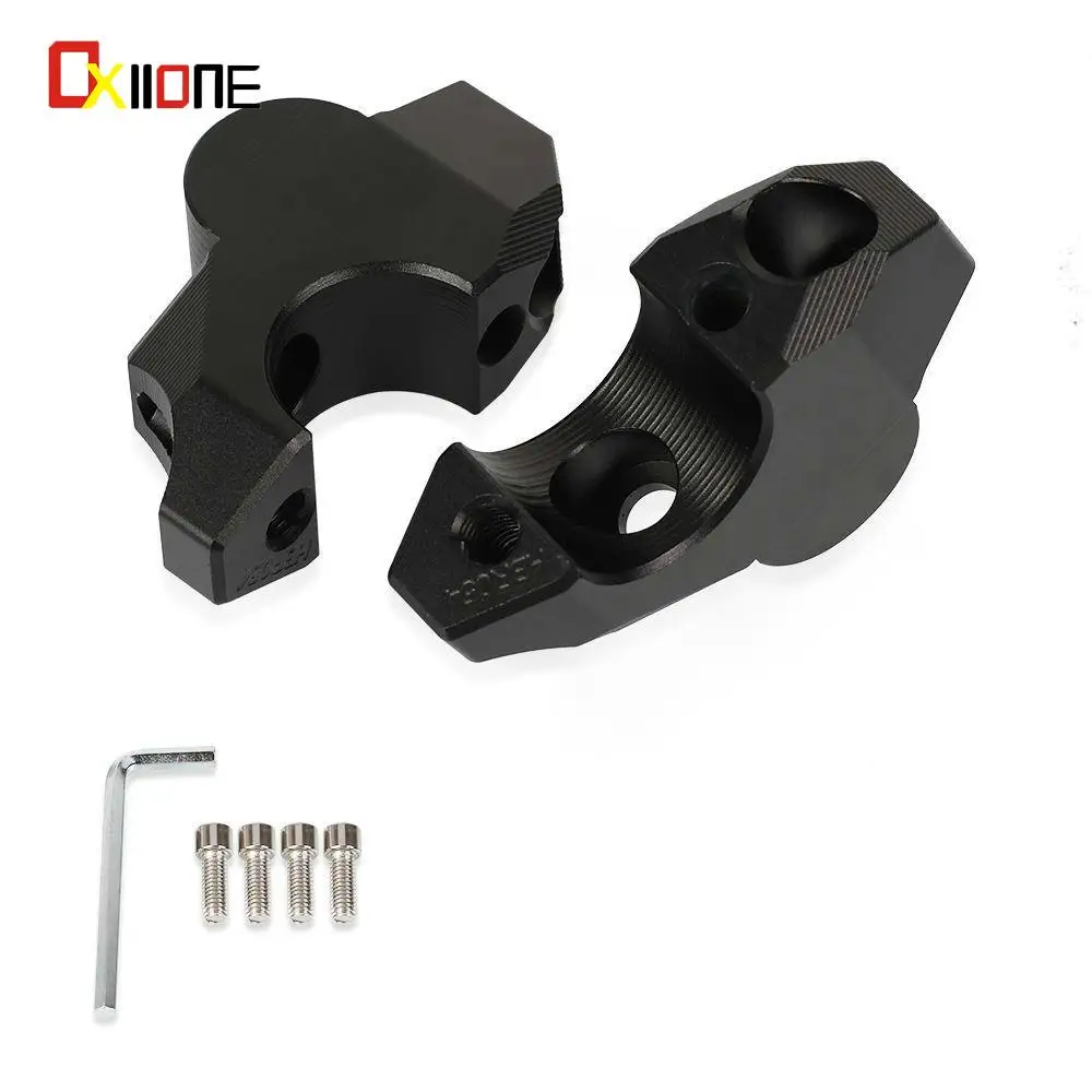 รถจักรยานยนต์Handlebar Risers Clamp Mounting Mount Riser CNCอลูมิเนียมสําหรับHonda X-Adv 750 Xadv 750 2017 2018 2019 2020 2021 2022