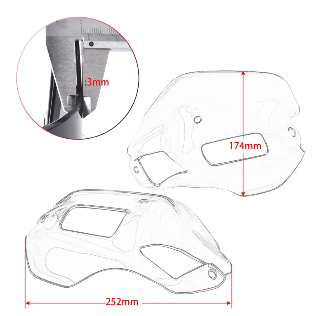 XL 750 Handschutz Schutz Motorrad Lenker Bildschirm Schild Für Honda XL 750 Transalp 2023 2024 2025 Hand Schutz Zubehör