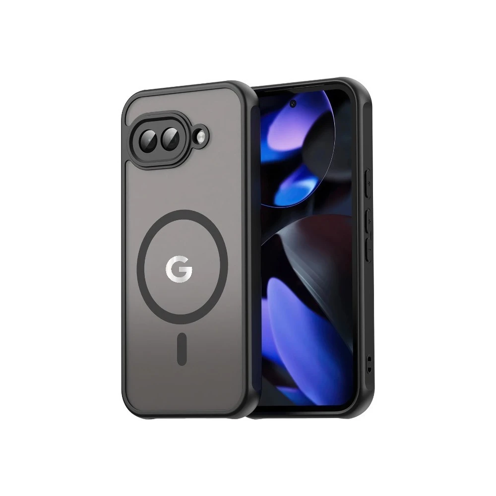 

Matte Translucent Magnetic Phone Case for Google Pixel 10 9 A Pro XL Compatible with MagSafe Drop Protect Slim Shockproof Cover