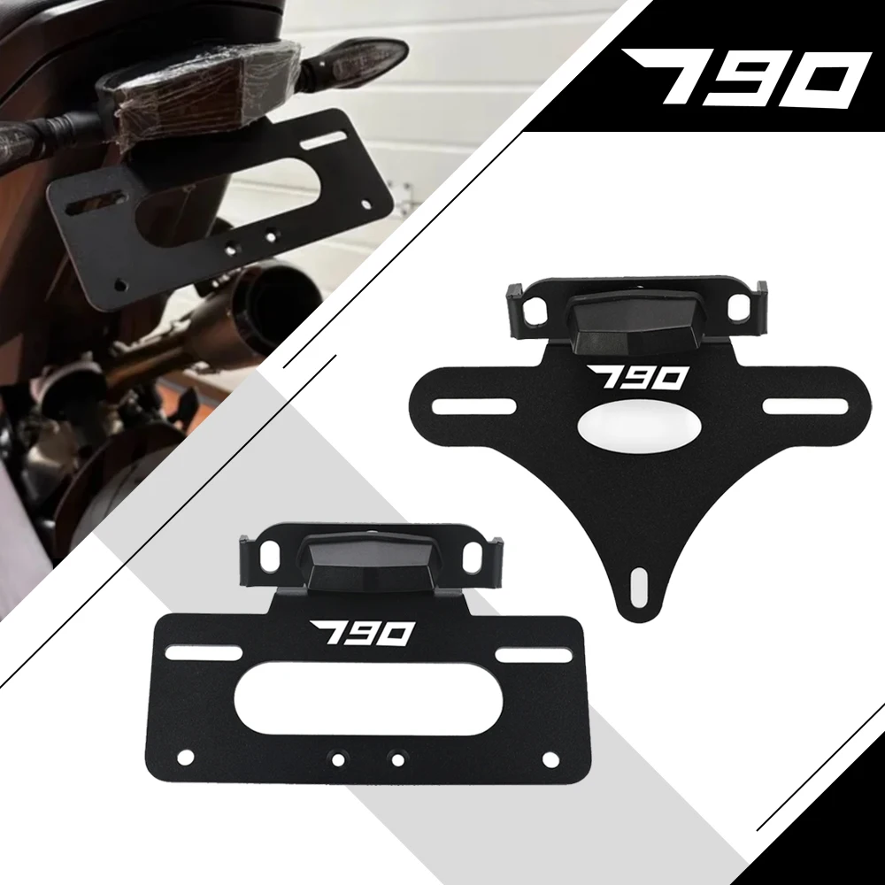 

Motorcycle License Plate Holder Bracket For KTM 790Duke 890Duke 790 890 DUKE R/GP 2018-2024 Rear Tail Tidy Fender Eliminator Kit