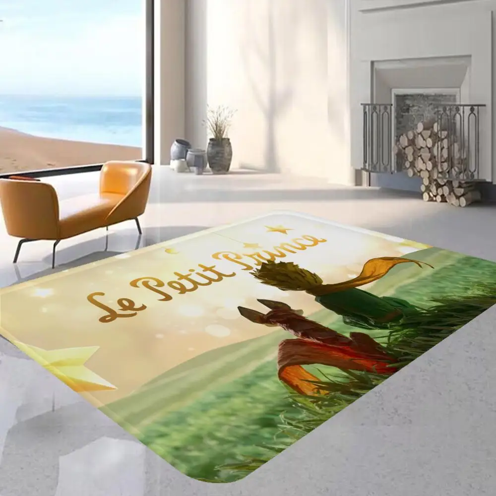 The Little Prince Floor Mat Floor Carpet Kids Room Bedroom Decoration Balcony Anti-Slip Doormat Living Room Hotel Decor Mat