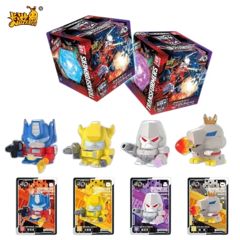 

KAYOU Genuine Transformers Horizon Collection Card 40th Anniversary Energy Gift Box Anime Cards Film Peripherals Kids Toys Gifts
