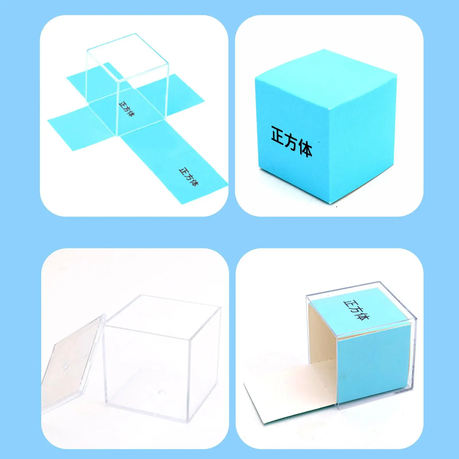 

20Pcs 3D Shapes Geometric Solids Learning Toys Exploring Colors and Shapes Geometric Shapes Blocks Set for Classroom Gift