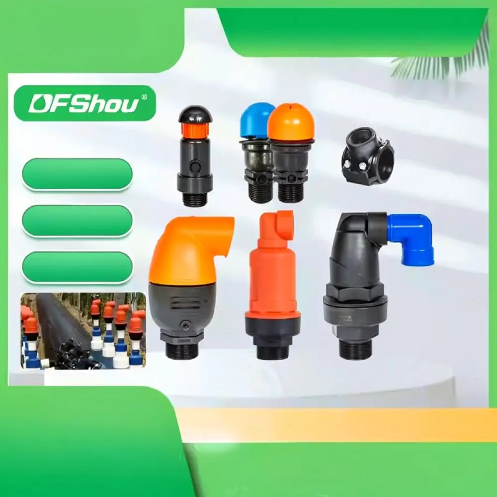 Automatic Air Release Valve For For DFshou Irrigation Pipe Pressure Balance Vacuum Breaker Garden Water Flow Regulator