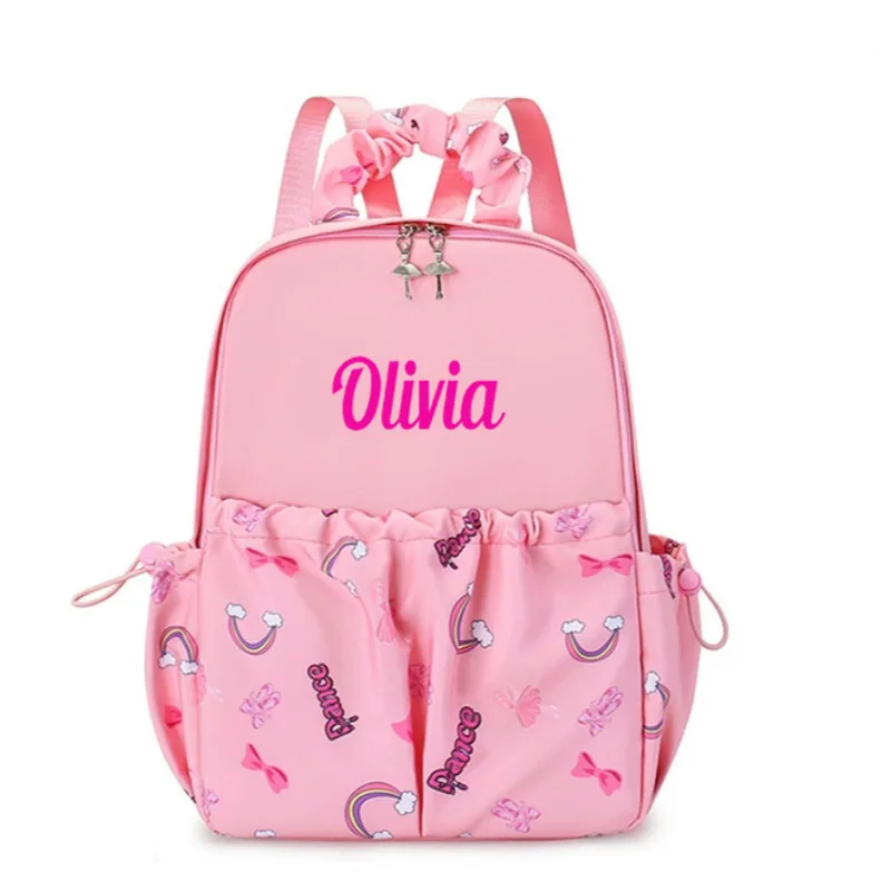 Personalized  Customized Popular cChildren's Dance Bag, Ethnic Dance, Ballet, Latin Dance, Lightweight
