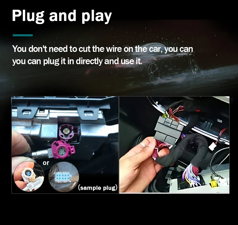 12,5 "Bildschirm Drahtlose Carplay Android 14 Auto Auto Radio Stereo Für BMW 1 Serie E81 E82 E87 E88 2007-2012 multimedia-player 2DIN – Detail 3