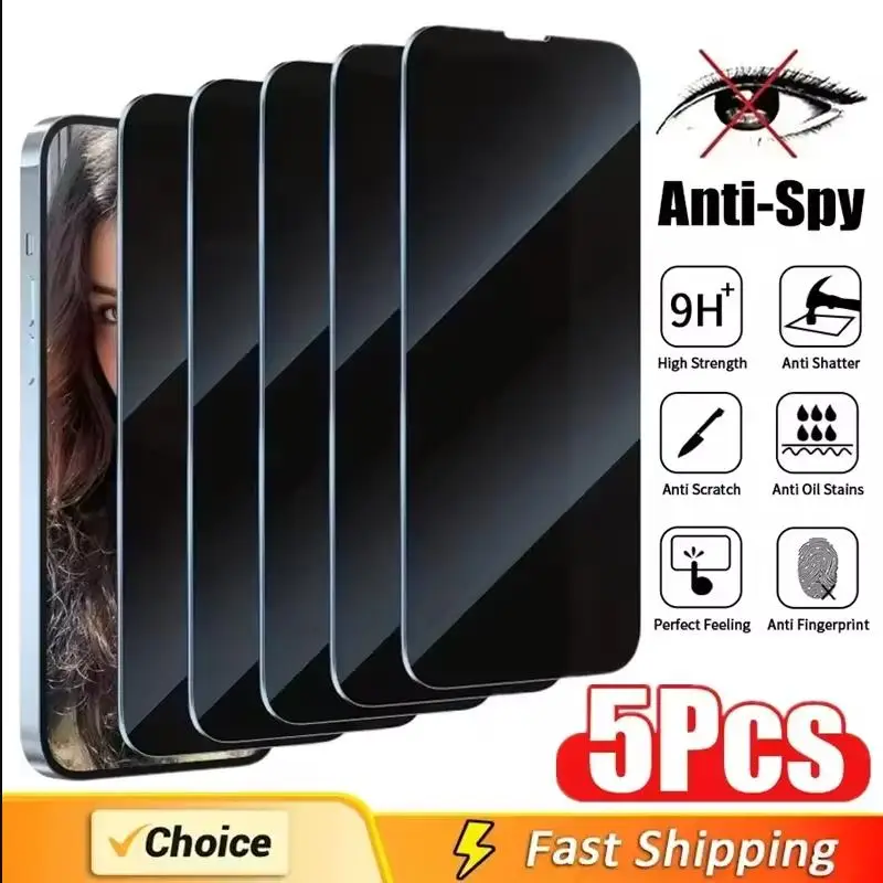 

For Google Pixel 6 7 8 Pro Screen Protector Anti Spy Peep Tempered Glass Pixel 9 10 Pro XL Privacy Protective Film Google7 Glass