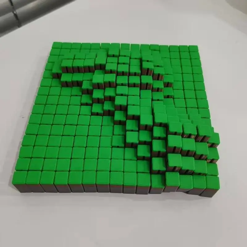 New 3D Printed My World Grassland Stress Relief Toy Movable Toy Desktop Decoration World Lawn High Quality Thermoplastic Mate...