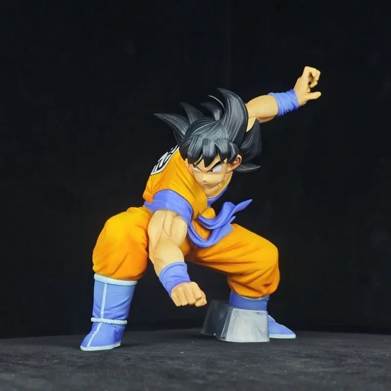 

Dragon Ball Goku Kamehameha Pose Statue - Anime Figure Collectible Cool Pc Desktop Decor Limited Edition Acg Toy For Fans Gift