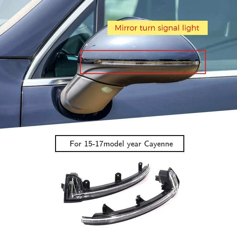 

95863110131 95863110231 Rearview Mirror Turn Signal Light for Porsche Cayenne 958.2 2015-2017