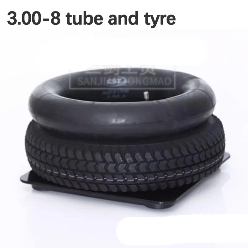 High-quality 3.00-8 tire 300-8 Scooter Tyre & Inner Tube for Mobility s 4PLY Cruise  Mini Motorcycle