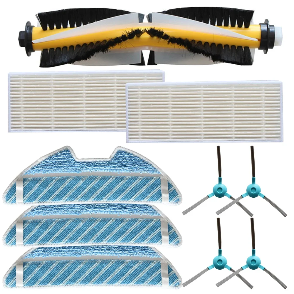 

Основная боковая щетка, тканевый фильтр для швабры, комплект для SENCOR SRV 4200BK 4250SL, запасная часть для пылесоса, робот-подметальная машина