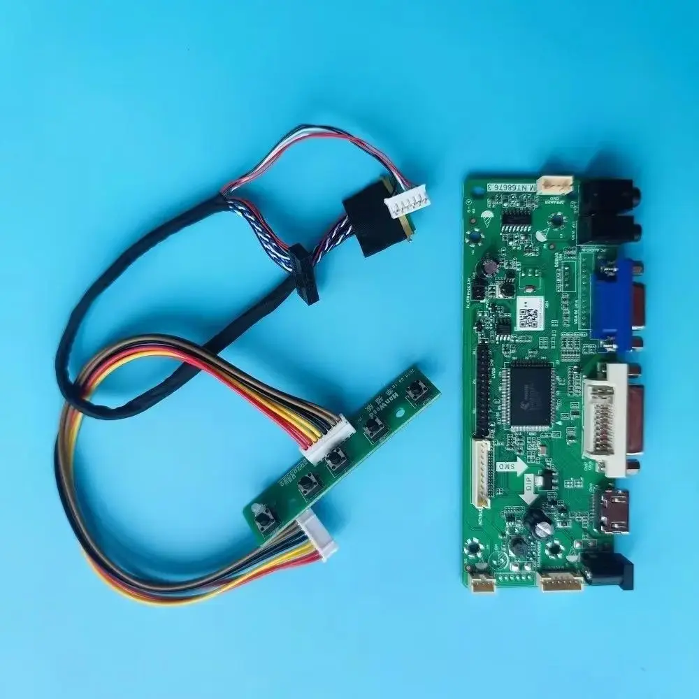 

Плата контроллера работает HDMI-совместимая DVI VGA LED LVDS для 10,1 дюйма BP101WX1-201/204/203/200/205/100/206 1280*800 панели M.NT68676