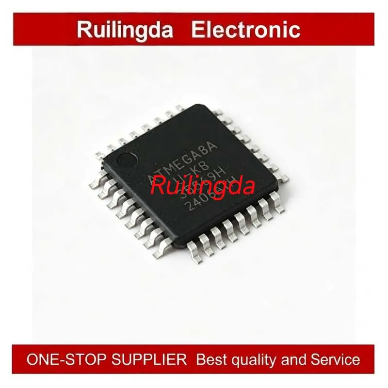 ATMEGA8A-AU Single Chip Microcomputer - New 100% Original Microcontroller for Electronics Projects