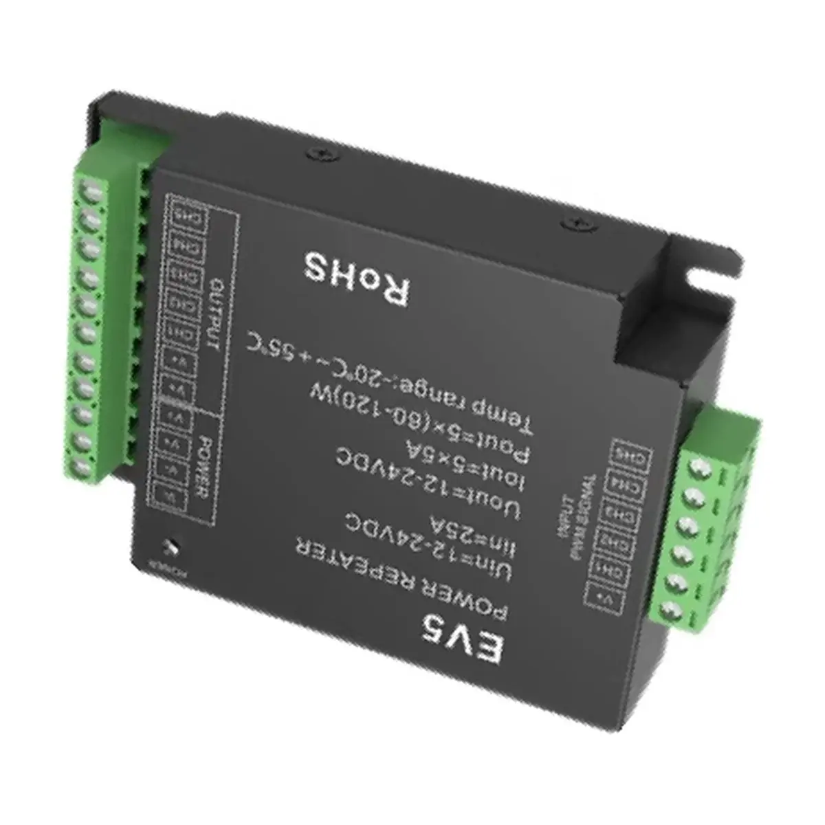RECOMMENDATION  DC12V-24V Power Repeater 1-5Channels Constant Voltage EV5 Single Dual Color RGB RGB+CCT CV Signal Amplifier