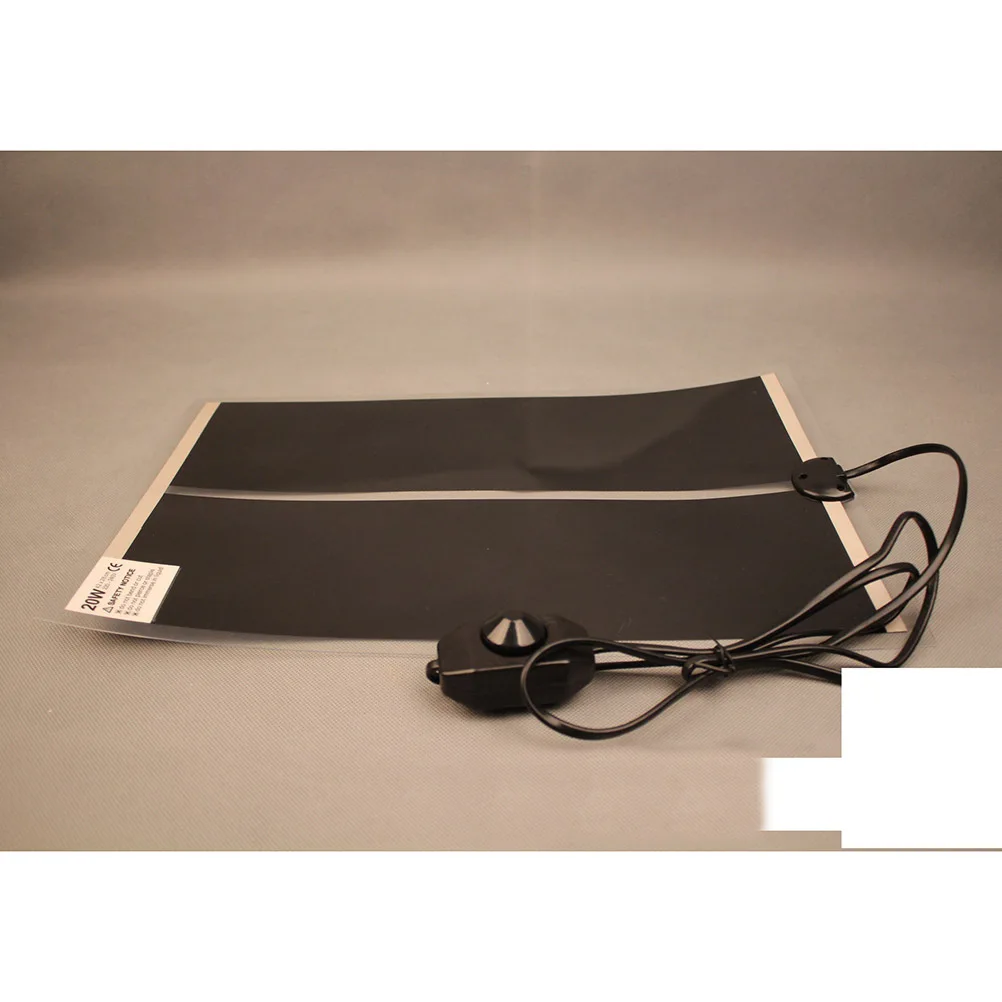 

1Pcs Reptile Heating Mat Extra Thin Flexible Design Temperature Control Reptile Tank Warmer for Turtle Lizard Snake Frog Small
