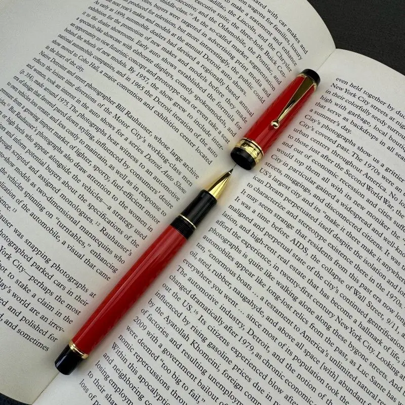 

Цельнометаллическая ручка Montefiore, деловая ручка на водной основе, 845, черная авторучка со сменным стержнем, наконечник M, 0,7 мм, ремень, поглотитель чернил, подарок