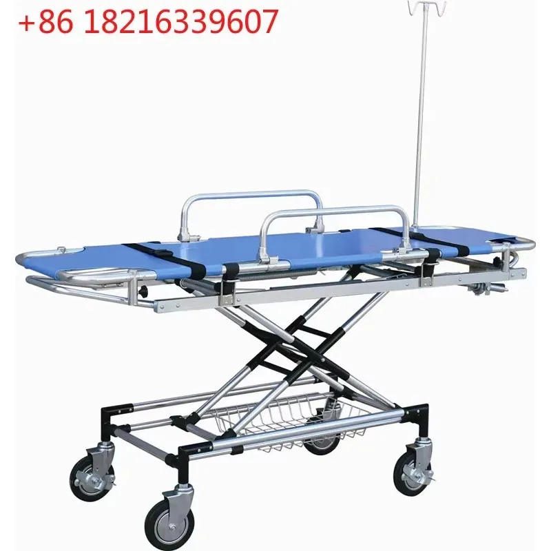 TAO Folding stretcher Separable head can be lifted Aluminum alloy first aid stretcher cart