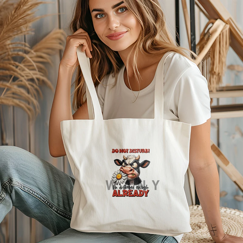 Fun and funny cows Iron on Patches for Clothes Transfer DTF Transfers Ready to Press Patch Shirts Heat transfer stickers