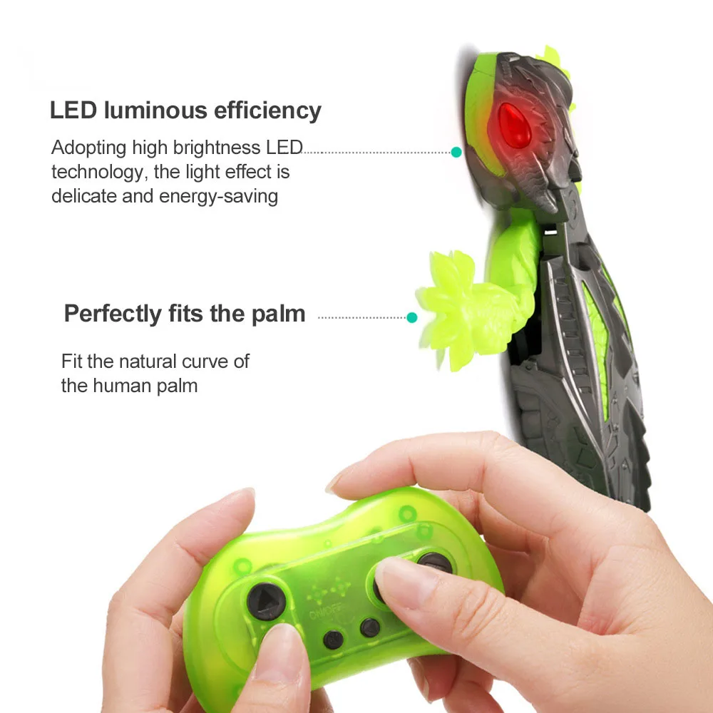 Remote Control Wall Climbing Gecko Toy Electric remote control lizard wall climbing car gecko Animal Car Children's Novelty Gift