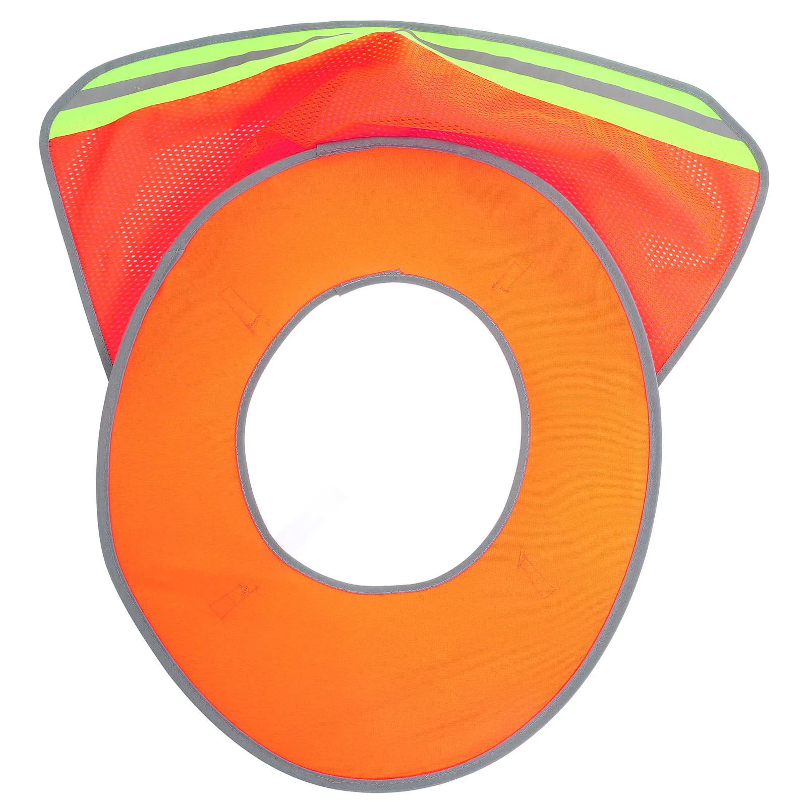 

Hard Hat Sun Shade Neck Cover Adjustable Mesh Brim Breathable Construction Visor Sun Protection Outdoor Safety Accessory