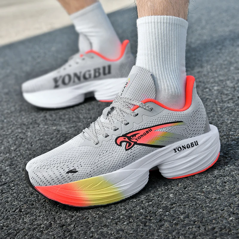 

The 2025 new men's shoes ultra-light shock-absorbing professional running shoes for men, and sports training shoes for students