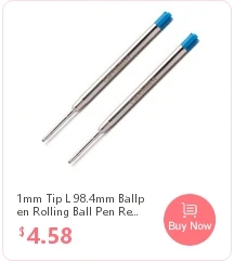 3,88 Zoll/98 mm lange Kugelschreiber-Tinte, Nachfüllung für Montblanc Mont Blanc PN: 116190 124493 P164 Kugelschreiber-Kugelschreiberspitze: 1,0 mm – Detail 9