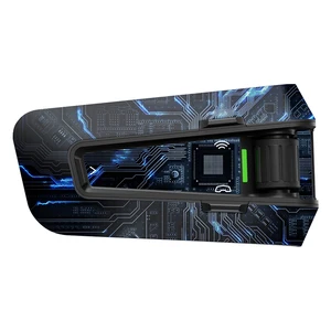 Đề can bảo vệ chất kết dính cho tai nghe xe máy biên giới, trang trí màu sắc, một số tùy chọn 10 Cô gái bán hàng chính - 3