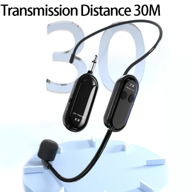 DN59 Wireless Microphone Headset 165ft Ranges Suitable for Teaching Stage Performers