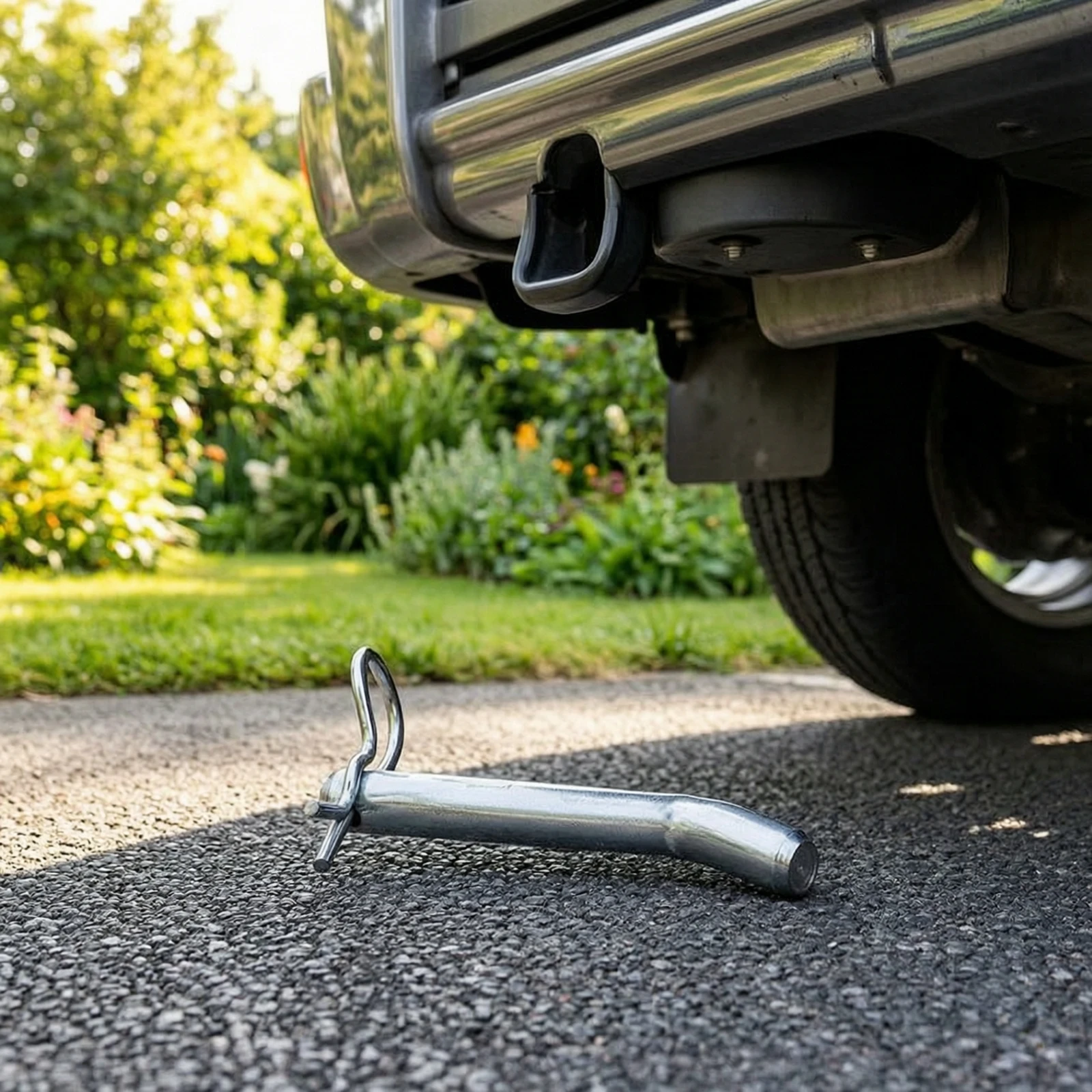

Bent Hitch Pin with Clip Versatile Receiver Hitch Pin with Clip Towing Accessory Secure Locking Fastener Compatible