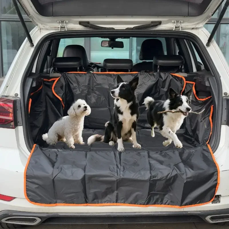 

Dog Car Seat Cover Waterproof Pet Cat Carriers Travel Mat Hammock for Small Medium Large Dogs Car Rear Back Protector Safety Pad