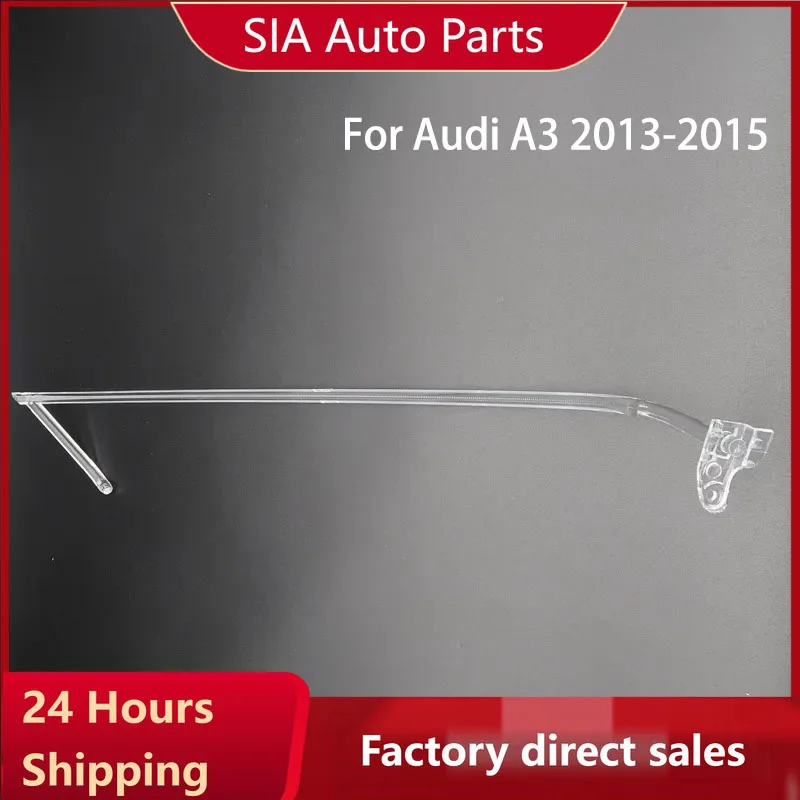 

New DRL Headlight Daytime Running Light Guide Strip For Audi A3 2013-2015 LED Angel Eye Light Guide Tube Light Bar Auto parts