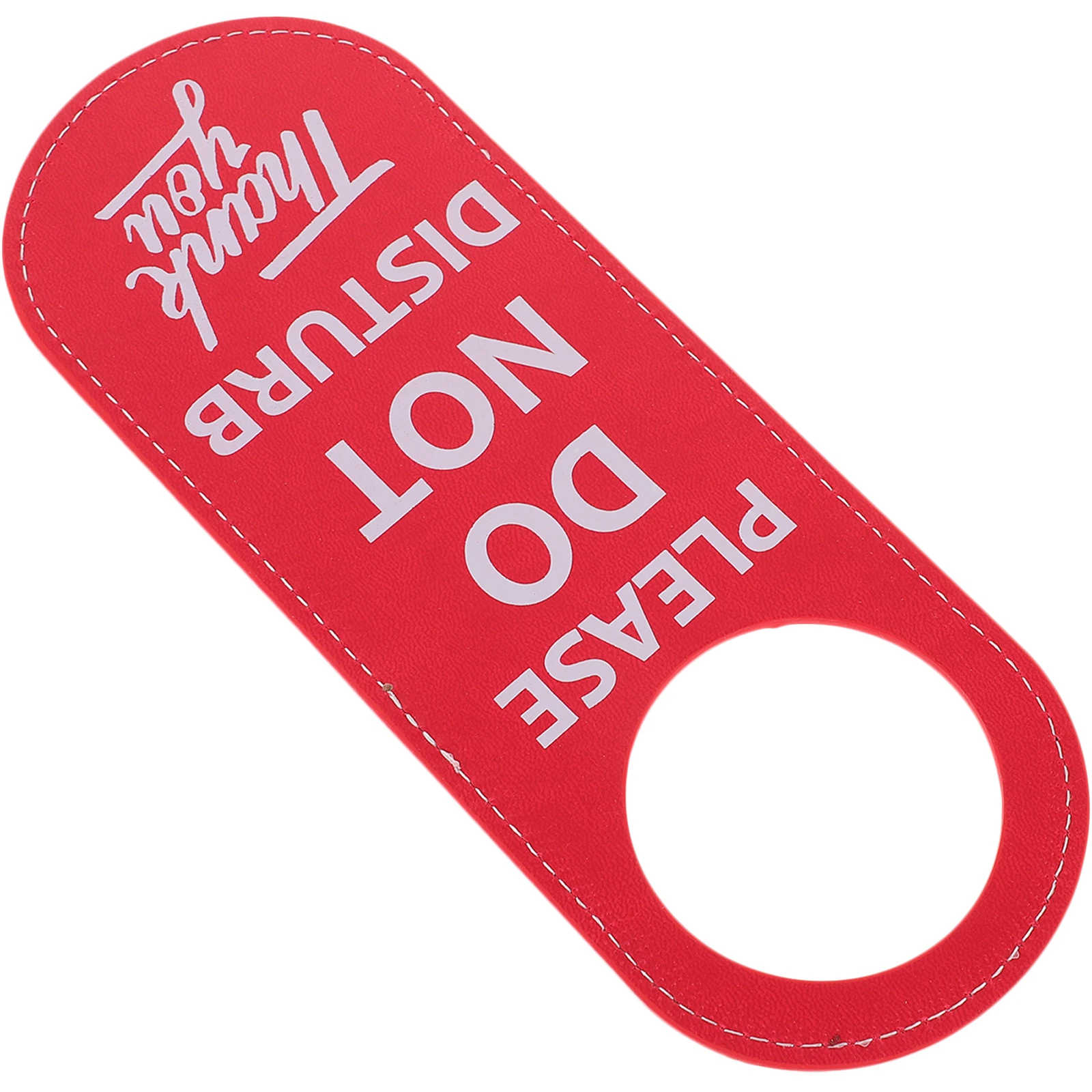 

Do Not Disturb Door Sign Sturdy Hanging Tag for Hotel Bar Use Red Visible Easy Hanging