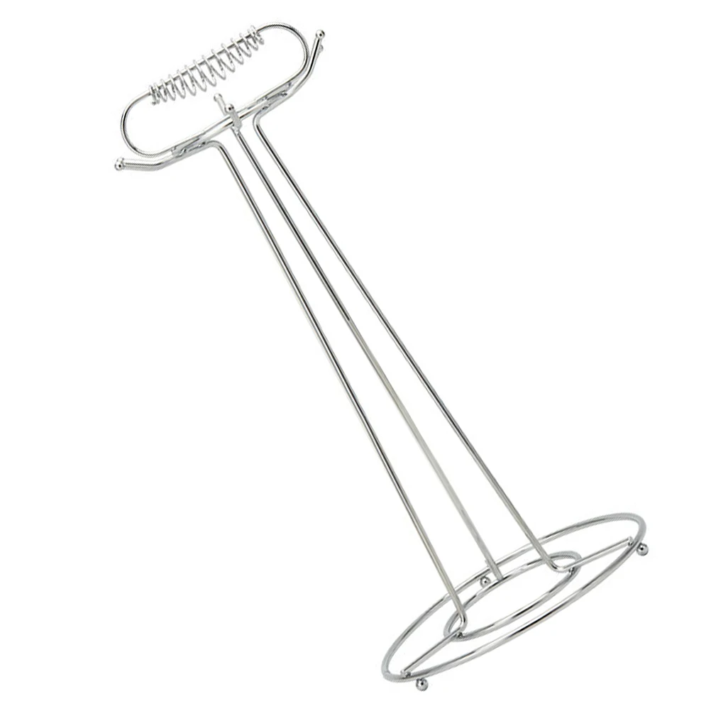 

Kitchen Utensils Stainless Steel Rack Egg Hanging Spatula Storage Holder Cooking Silver
