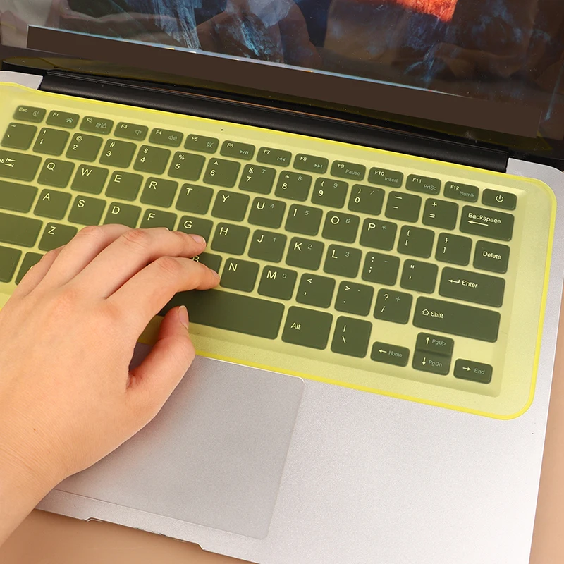 13-14 インチ 15-17 インチユニバーサルラップトップノートブックキーボードシリコンカバー防塵防水フィルムキーボードプロテクタースキン