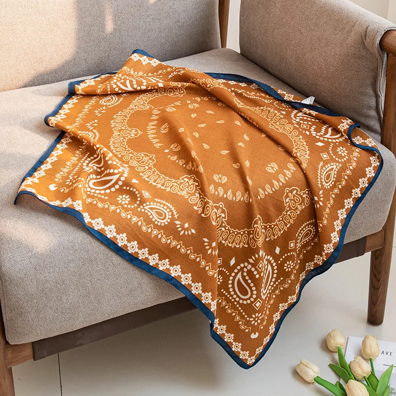 

New 70cm Emulation Scarf Elegant Fashion High Sense All-Matching Graceful