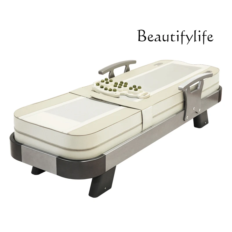 Multifunctional Jade Tepidity Therapy Bed Carding Correction Warm Jade Massage Bed Electric Massage