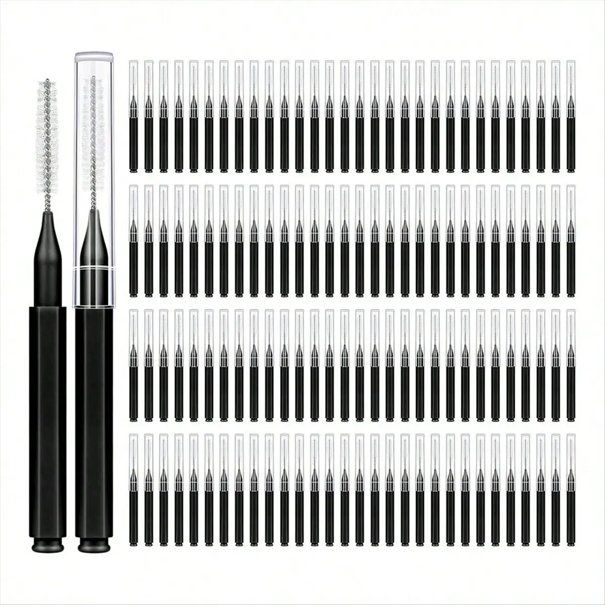 120pcs Interdental Brushes, Braces Brush Cleaner For Teeth Cleaning Tools Spiral Dental Brush For Efficient Oral Care A
