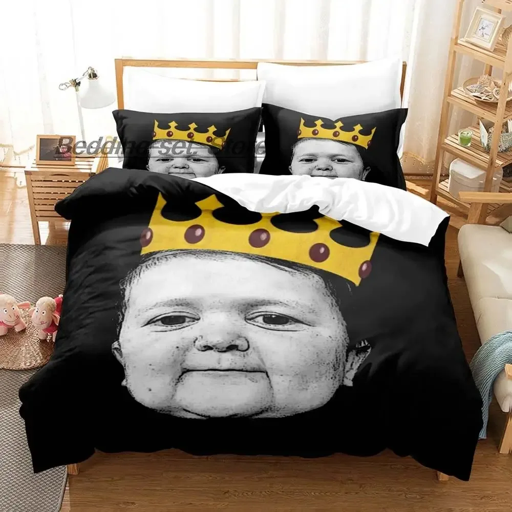 Hasbulla Magomedov Fighting Meme Bedding Set Single Twin Full Queen King Size Bed Set Teenager Bedroom Duvetcover Sets