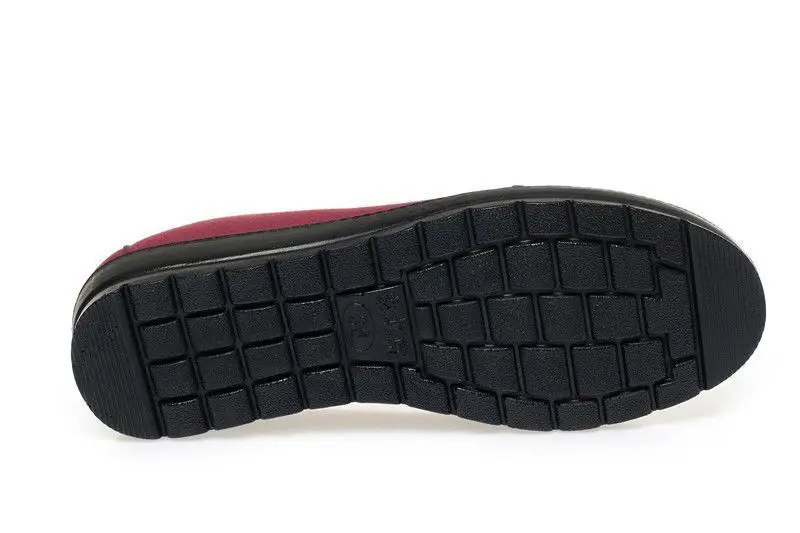 Damen-Schuhe aus Canvas mit weicher Sohle, zum Hineinschlüpfen, rutschfest, flache Laufschuhe für ältere Damen, atmungsaktiv, bequem, lässige Slipper. – Detail 17
