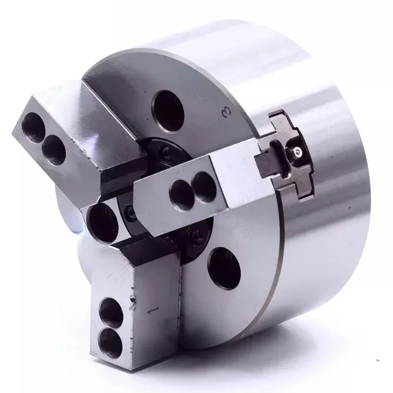 Hot sales 4 Inch CNC Lathe Accessory Cutting Tools Holder Power Machining High Speed Hollow Hydraulic Chuck