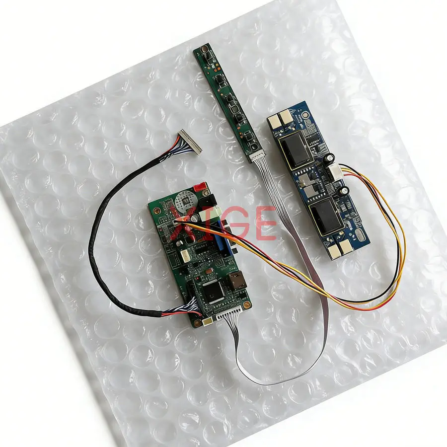 

LCD Screen Drive Controller Board Fit LM171W01 M170XW01 LTM170W1 LTM153W1 1280x768 VGA+HDMI 1280*768 4-CCFL 20 Pins LVDS DIY Kit