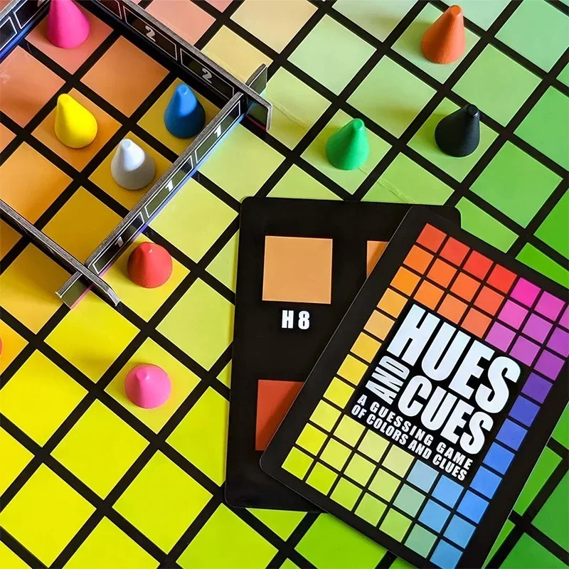 HUES AND CUES - A Fun Color Guessing Game for Kids and Adults