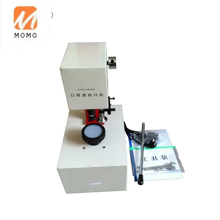 Manual Electric 20mm Vial Glass Crimper Oral Liquid Bottle Capping Machine