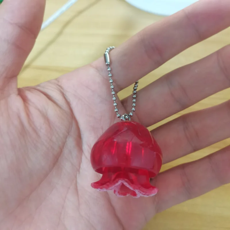 Kitan Club Japan Jellyfish Keychain Gashapon Capsule Toys Kawaii Marine Life Cute Figure Anime Decor Gift